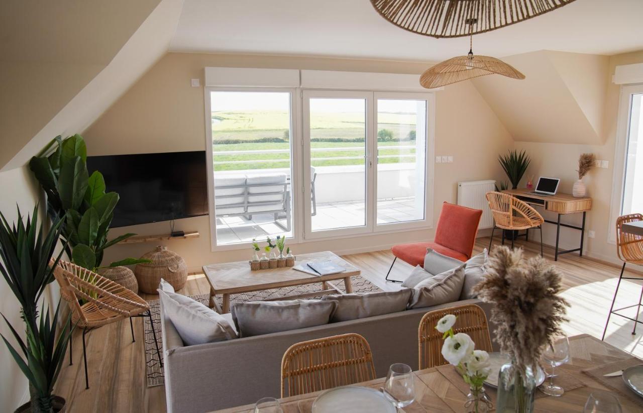 Le Wim' - Appart Neuf Proche Plage Et Centre Ville Wimille Exterior foto